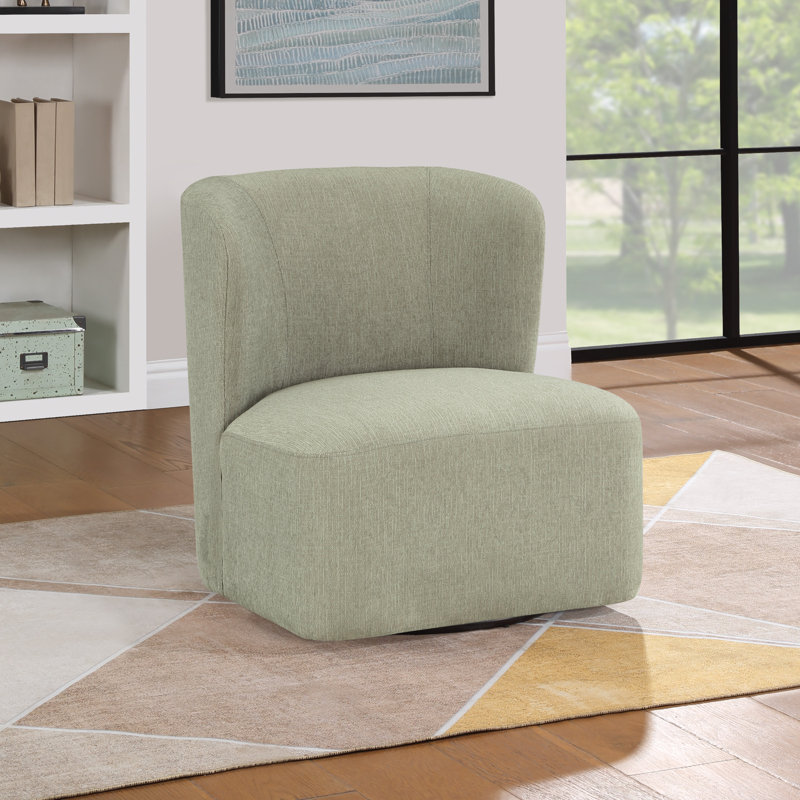 Chaise pivotante Stotfield, Brouillard gris