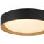 Plafonnier encastré à DEL 3CCT Maddy - 17,5 po - fini noir mat-190930609