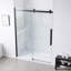 Porte de douche à fermeture douce sans cadre OVE Decors Bel 58 po à 60 po x 78,75 po-98614972