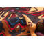 Tapis beige Teimani 3 pi 7 po x 6 pi 7 po