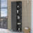 Los Angeles Linen  Cabinet, Five Shelves, One Cabinet, Divisions-309116094