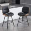 Tabourets de comptoir pivotants modernes en similicuir-1482886590