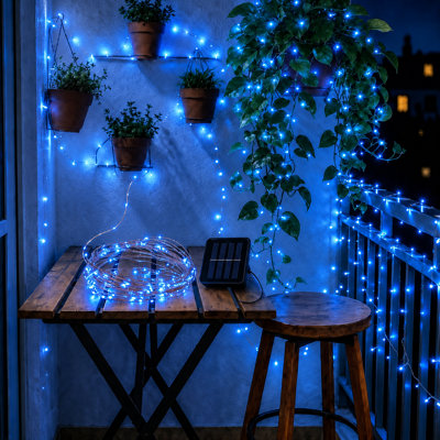 72 ft Solar Powered 200 LED String Light with 8 Modes Holiday Decorations Outdoor Waterproof Light for 4th of July Decorations