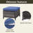 5 - Person Patio Conversation Set with Cushions-1347614601-1347614603