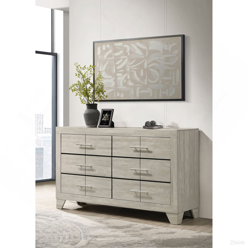 Commode 6 tiroirs Strout