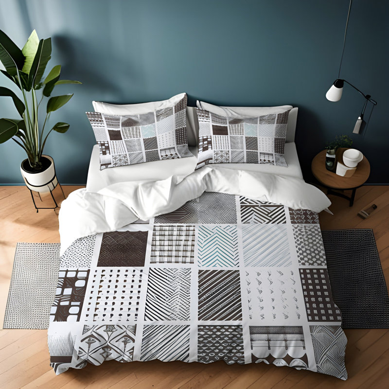 Literie, Housse de couette pour très grand lit et 2 très