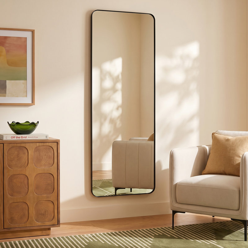 Eaton Metal Rectangle Floor Mirror