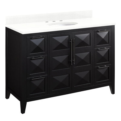 48" Holmesdale Vanity with Undermount Sinks