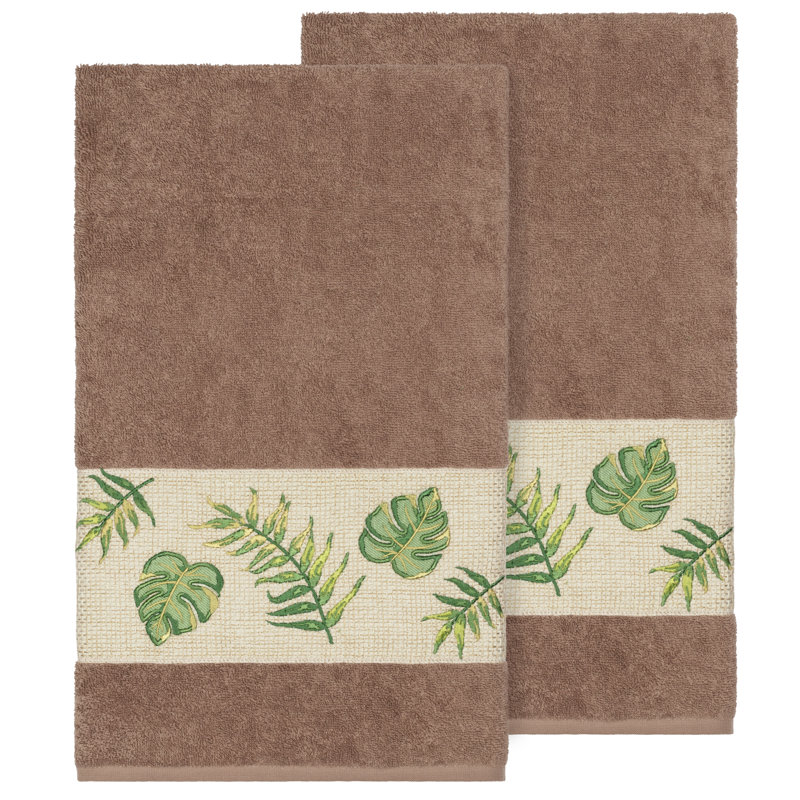 Zoe Turkish Cotton Midweight Bath Towel, Latte