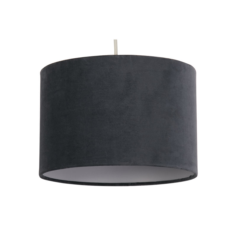 Velvet Traditional, 20 cm H x 30 cm W x 30cm D, Grey