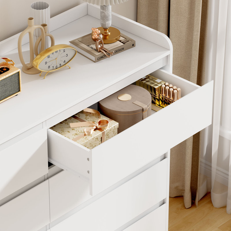Commode double 8 tiroirs l 47,2 po