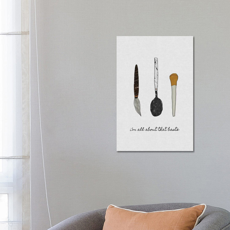 I'm All About That Baste - Wrapped Canvas Print, 66.04cm H x 45.72cm W x 1.91cm D