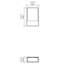 1 - Light LED Flush Mounted Sconce-68954265