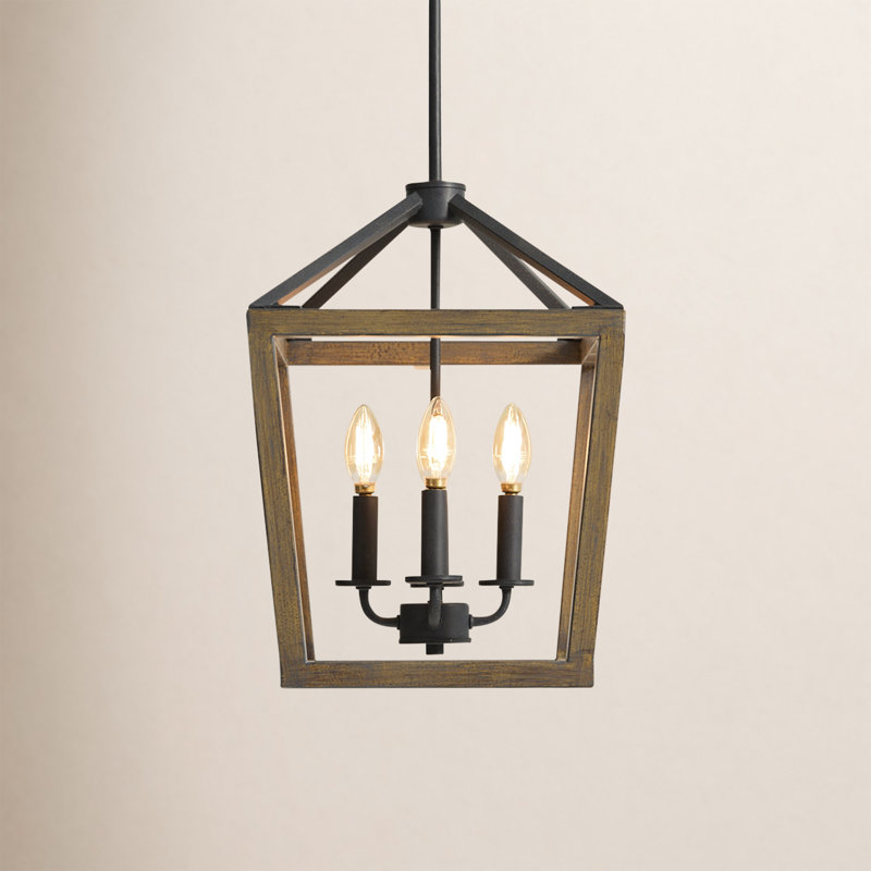 Icarus 4-Light Chandelier, H 62,5 po x l 12 po x P 12 po