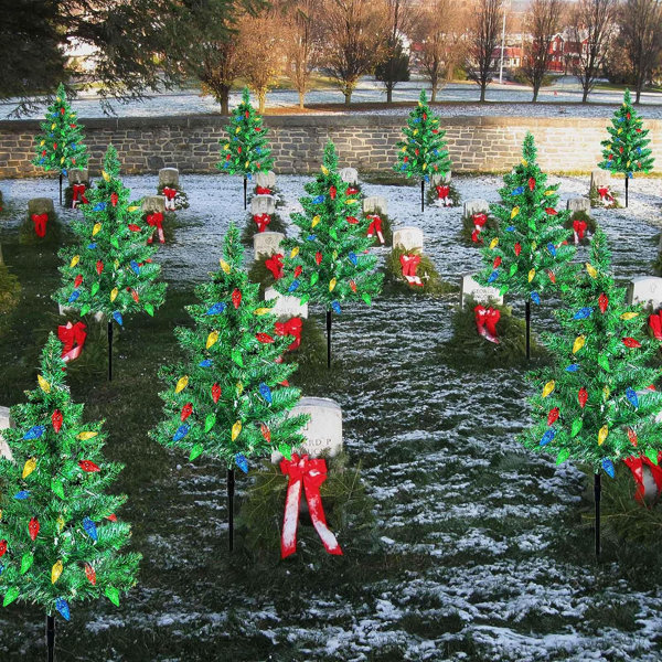 Mini Christmas Tree Figurines Power Drill Adapter For Electric