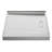 60" X 30" SMC Single-Threshold Shower Base With Rightdrain & Complete Drain Assembly