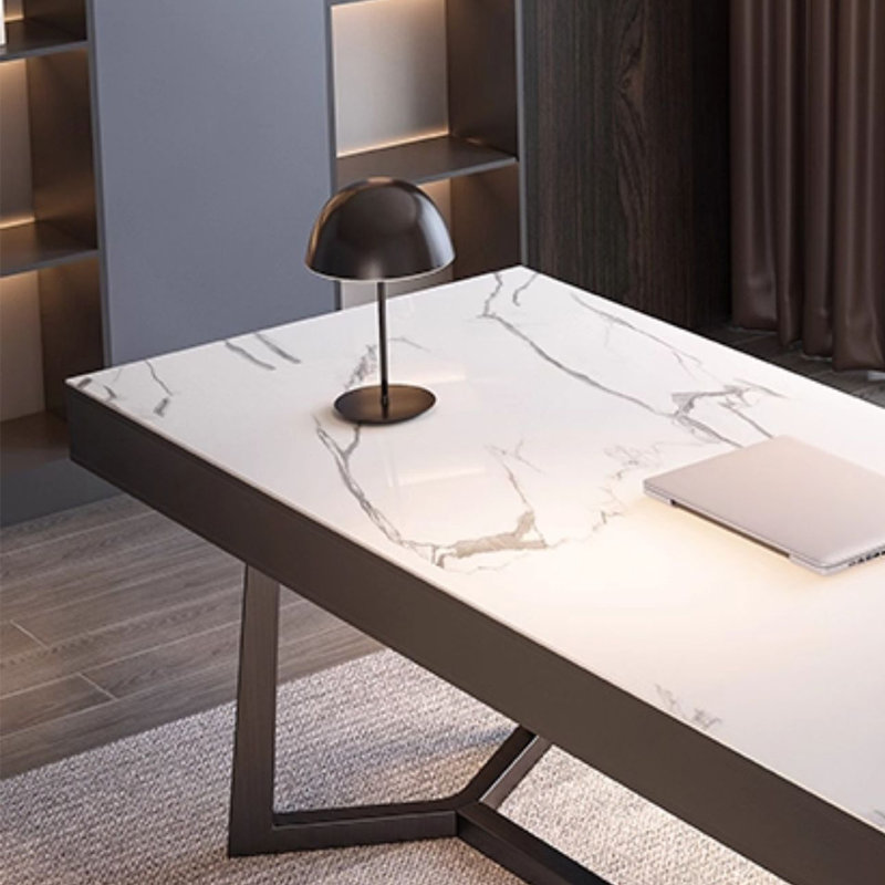 Unique High-End Desk, 29.52" H x 70.86" W x 31.49" D
