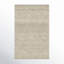 Charton Handmade Tufted Wool Gray/Sand Area Rug-1185156175
