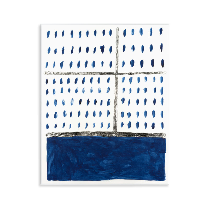 Dotted Pattern Impression Wall Plaque Art by Michael Willett
