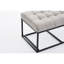 Coffre de rangement pour la maison - Gris, 16,1 x 29,9 15,7 pouces, solution d'économie d'espace avec table de salon polyvalente avec 16 30