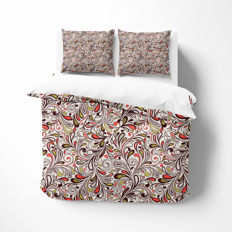 Abstract Duvet Cover, Queen Duvet Cover + 2 Standard Shams