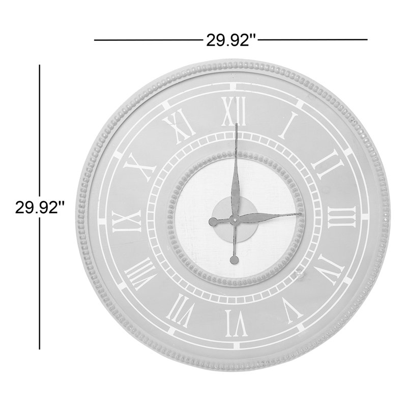 Manufactured Wood Wall Clock