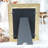Green Enamel  Picture Frame, Rectangle
