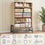 Commode 4 + 2 pour la chambre à coucher, commode haute 46,6 po, tiroir haut avec rangement autoportant, commode en bois pour commode pour le salon, la chambre à coucher, le vestibule-1378532013