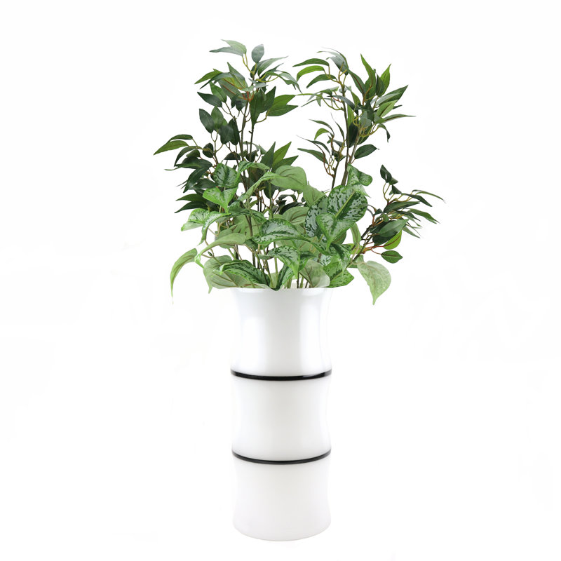 Bamboo Handmade Glass Table Vase