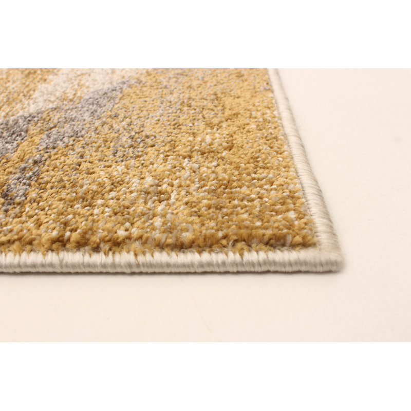 Haslam Abstract Indoor Rug, Rectangle 6'7" x 9'6"