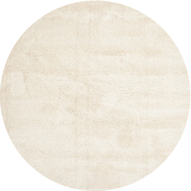 Tapis gris zone contemporaine Cassander, Rond 7 pi