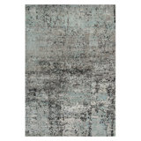 Mystique Abstract Area Rug in Gray