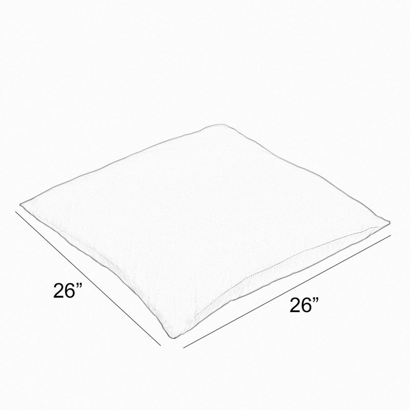 Selene Outdoor Square Pillow Cover & Insert, Aqua Blue