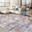 Tapis contemporain abstrait 9 x 12