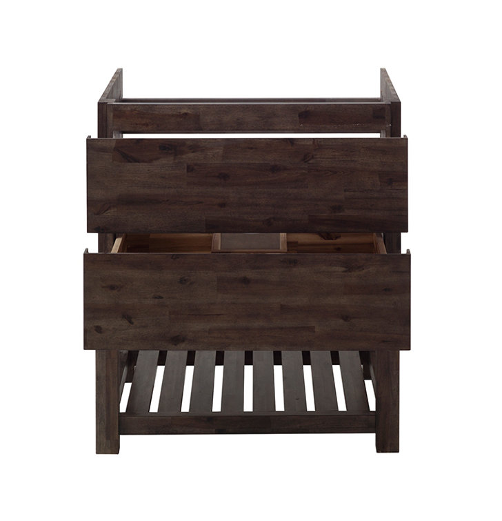 Fresca® Formosa 58" Free-Standing Open Bottom Double Bathroom Vanity Base Only