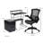 Berezinsky 3 Piece Computer Desk Office Set