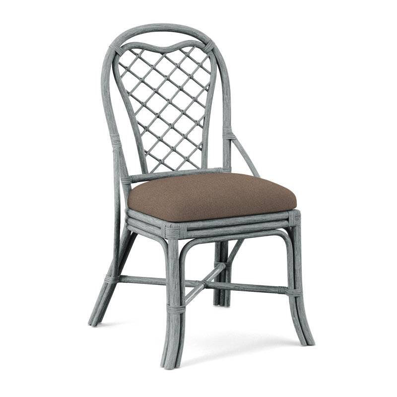 Trellis Back Side Dining Chair, Elite Ash; 0321-83, Nickel
