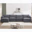 Canapé modulaire en U avec 4 repose-pieds et 2 repose-pieds-1697721158