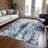 Aleg Washable Abstract Indoor / Outdoor Rug-1581387319