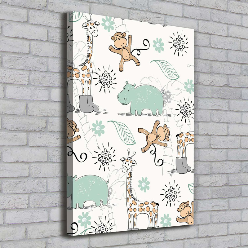 Animals Of Africa - Wrapped Canvas Print