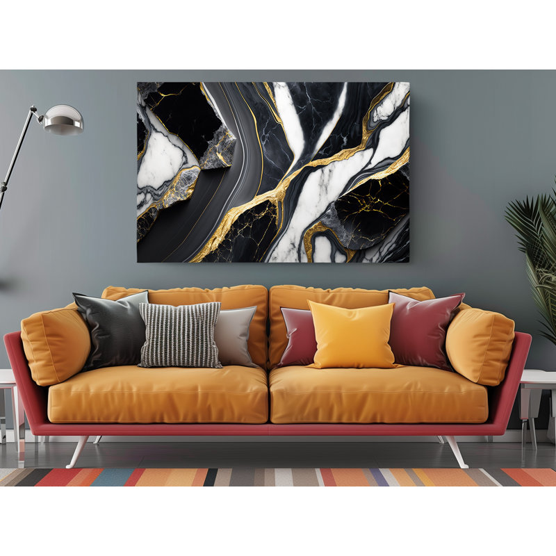 " Marble ", 30" H x 45" W x 1" D