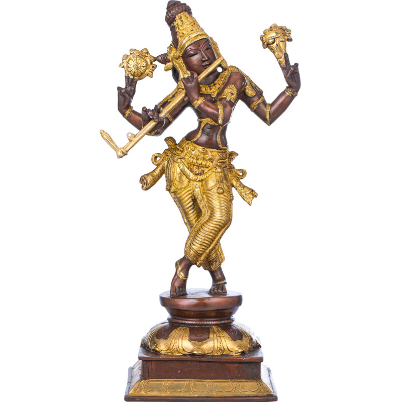 Forme cosmique du dieu Krishna, Or jaune