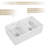33" L x 20" W Farmhouse Kitchen Sink Double Bowl 50/50 White Ceramic Kitchen Sink Apron Front Sink