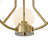 3-light Modern Sputnik Globe Semi Flush Mount-919542978