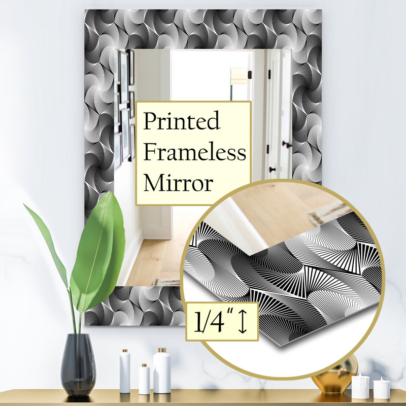 Mirror, 24" H x 32" W