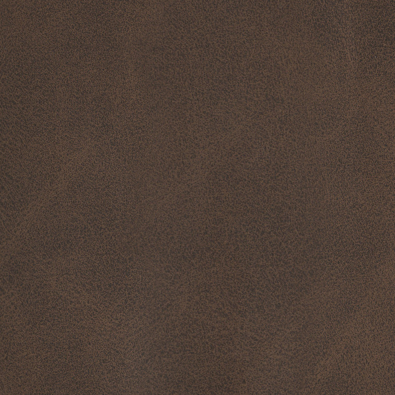 Fauteuil Pola, 2 coussins décoratifs, Rich Modern , Similicuir brun chocolat