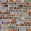 Carreau de mosaïque mural en ardoise / verre 12 po x 12 po