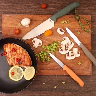 Zyliss Utility 3-Piece Chef & Paring Knife Set