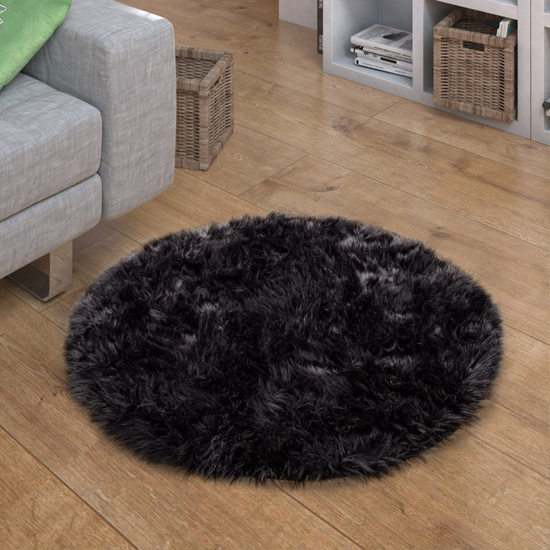 Brundidge Hand Woven Area Rug, Round 30cm