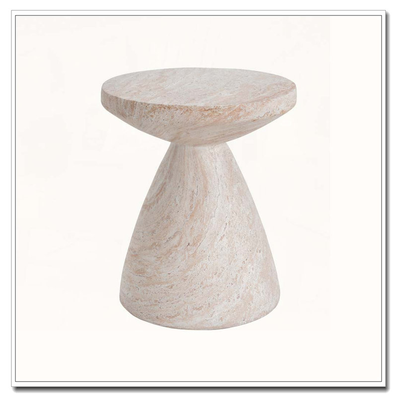 Outdoor Concrete Patio Side Tablbe